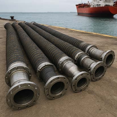 STS cargo transfer hoses
