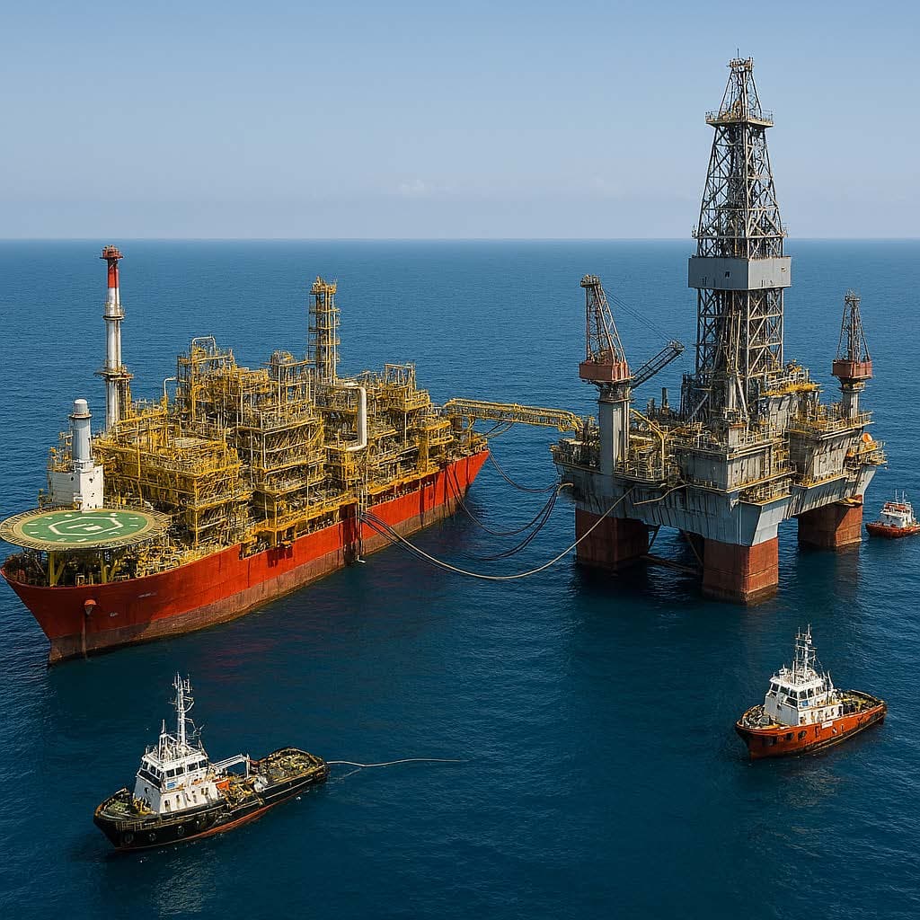 Offshore FPSO rig